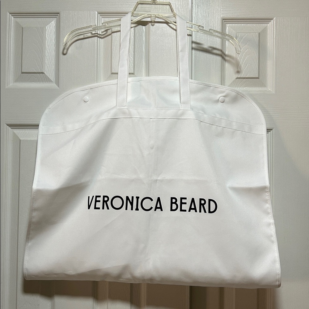 Veronica Beard Garment Bag in White